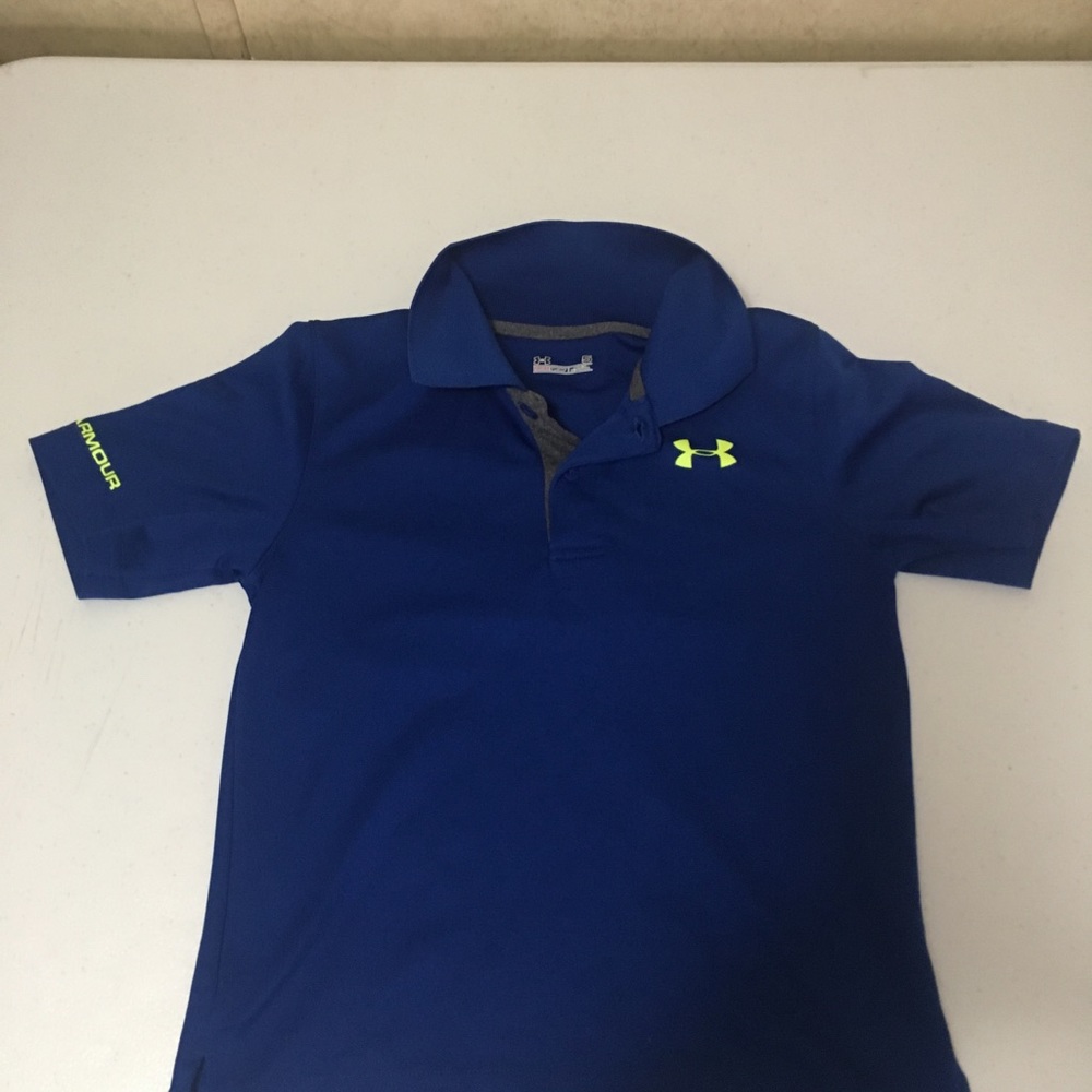 Kids size 5 Under Armour polo